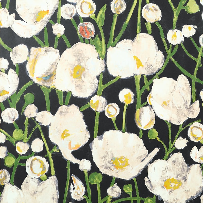 T45014 Thibaut Black Wallpaper