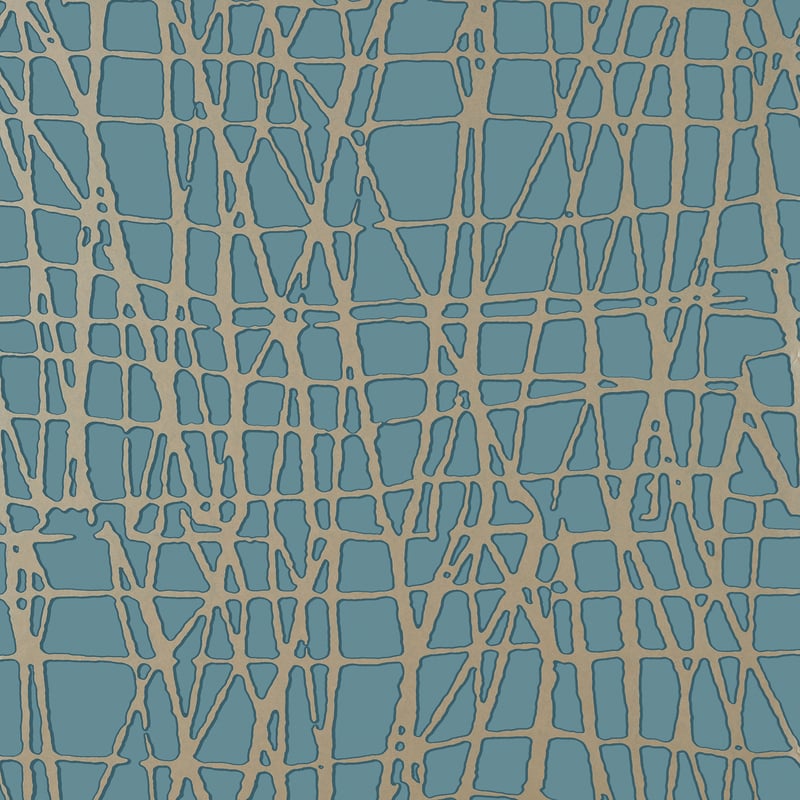 T455 Thibaut Metallic Pewter on Mineral Wallpaper