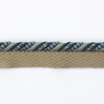 T6032-635 PERANDOR SMALL CORD (FLANGE) BLUE G P & J BAKER TRIM