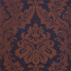 T6869 Thibaut Brown and Navy Wallpaper