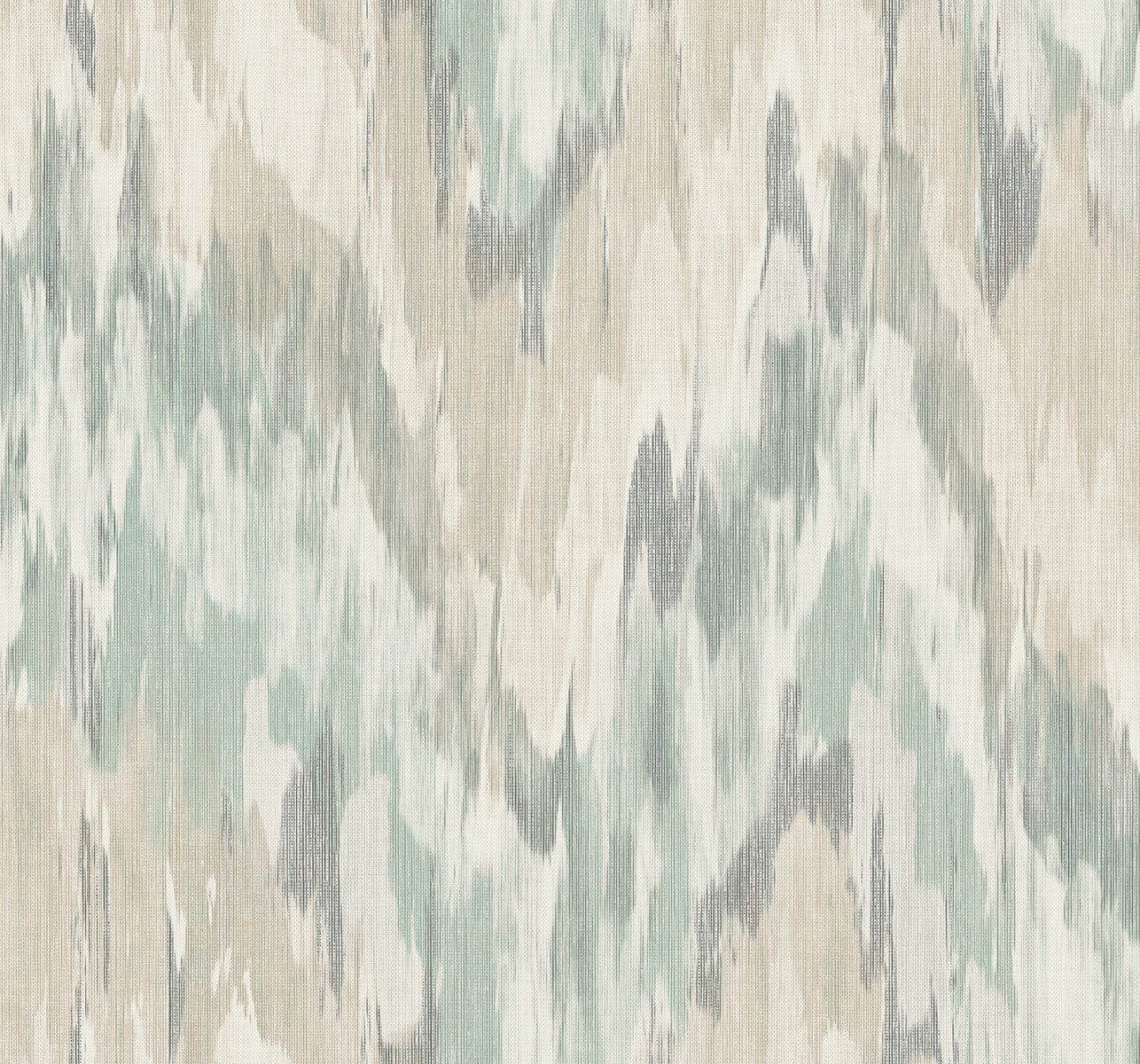 TH92414 Seabrook Designs Fibers and Threads Wallpaper Bowdon Watercolor Stringcloth Clover