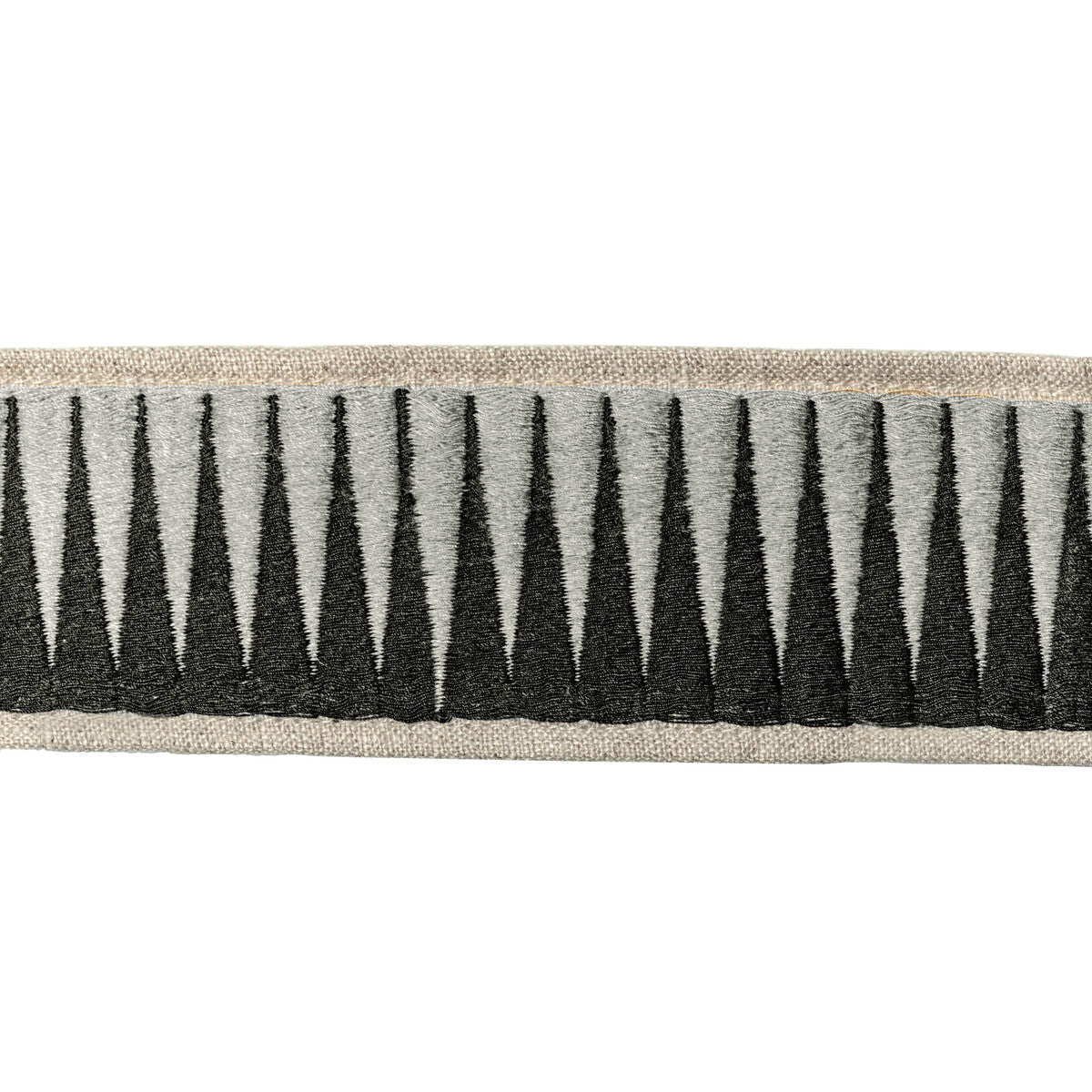 TL10180-821 BRAVADO TAPE EBONY GRAPHITE LEE JOFA MODERN TRIM