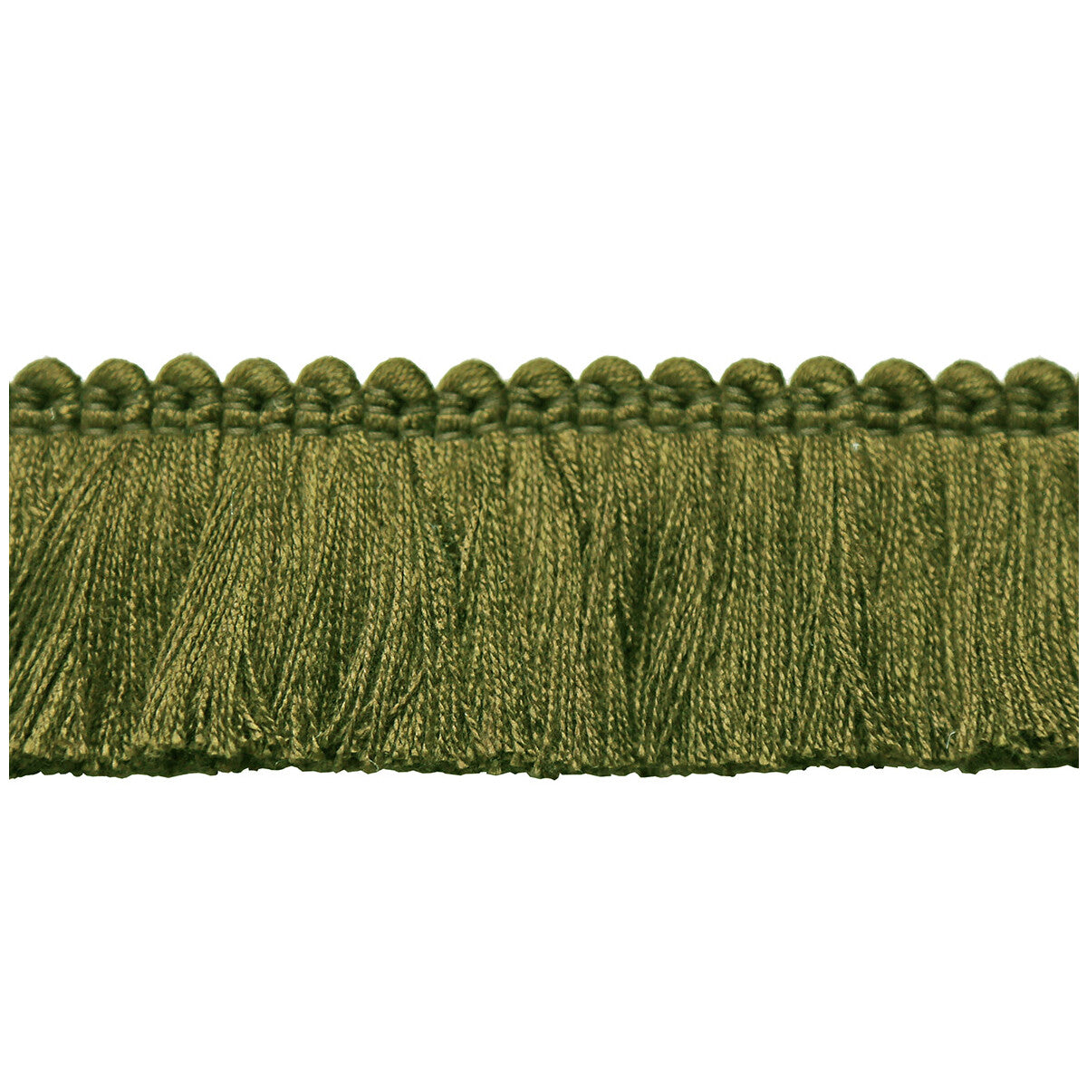 TL10183-30 CUT RUCH OLIVE GREEN LEE JOFA TRIM
