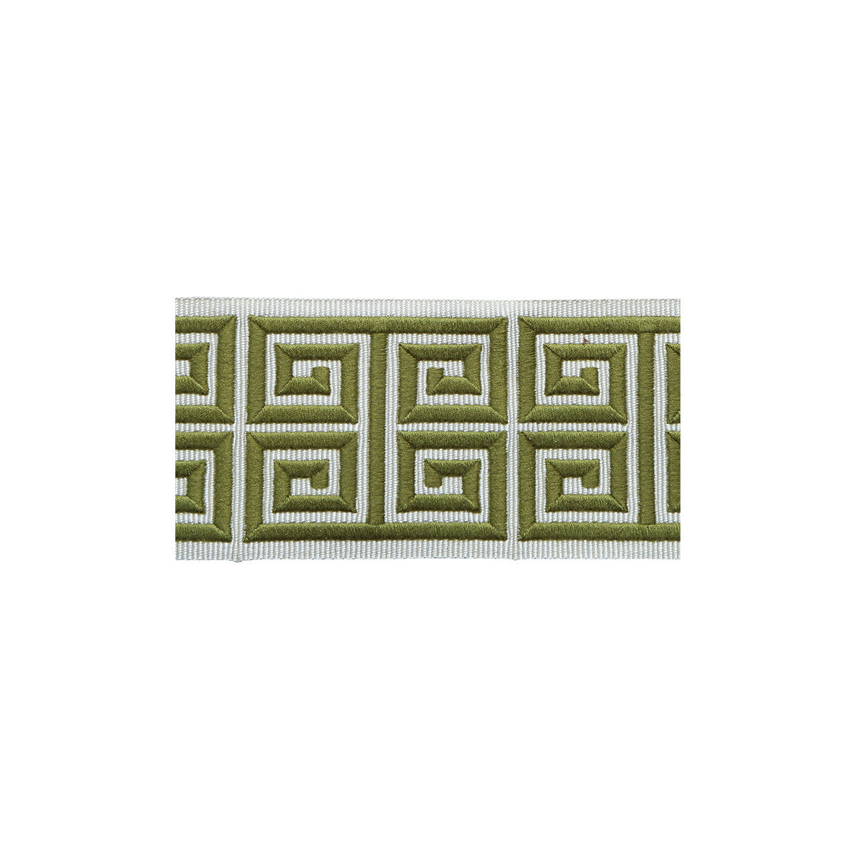 TL10185-316 GREEK EMB BORDER GREEN LEE JOFA TRIM
