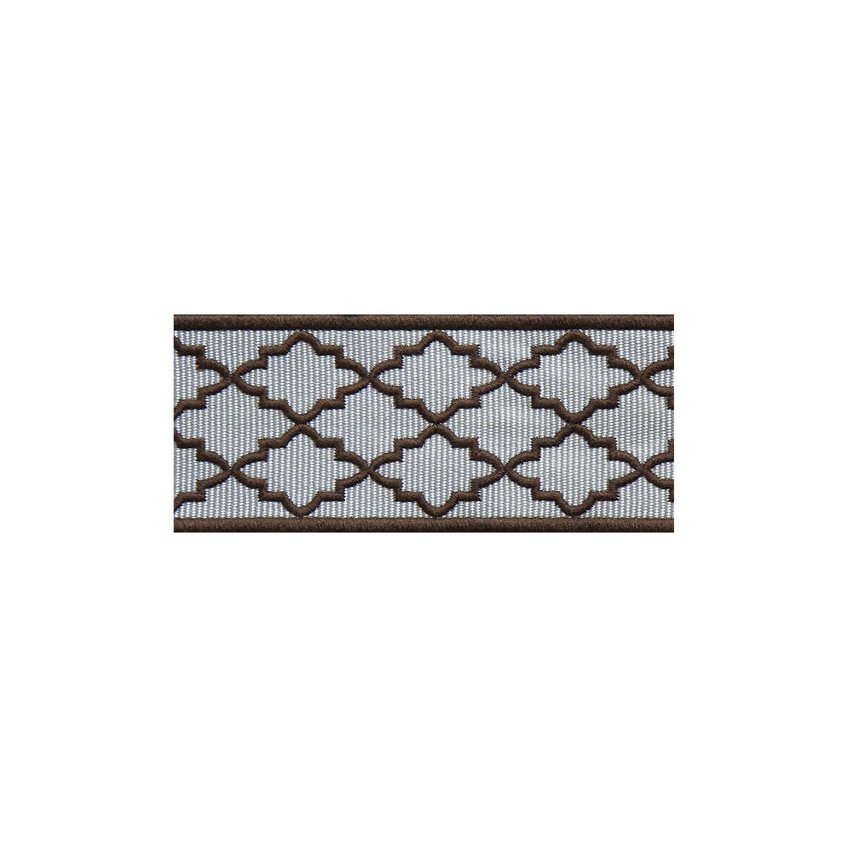 TL10186-616 MOROCCAN EMB BORDER BROWN LEE JOFA TRIM