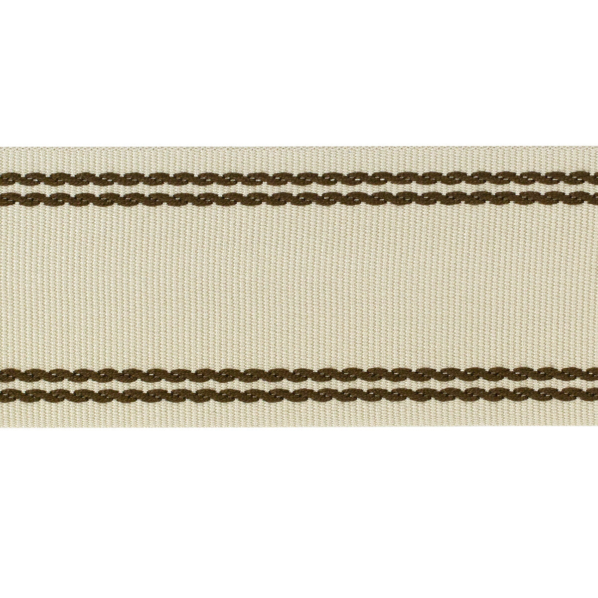 TL10189-166 BRAID W/TRAMLINES FLAX & BRONZ LEE JOFA TRIM