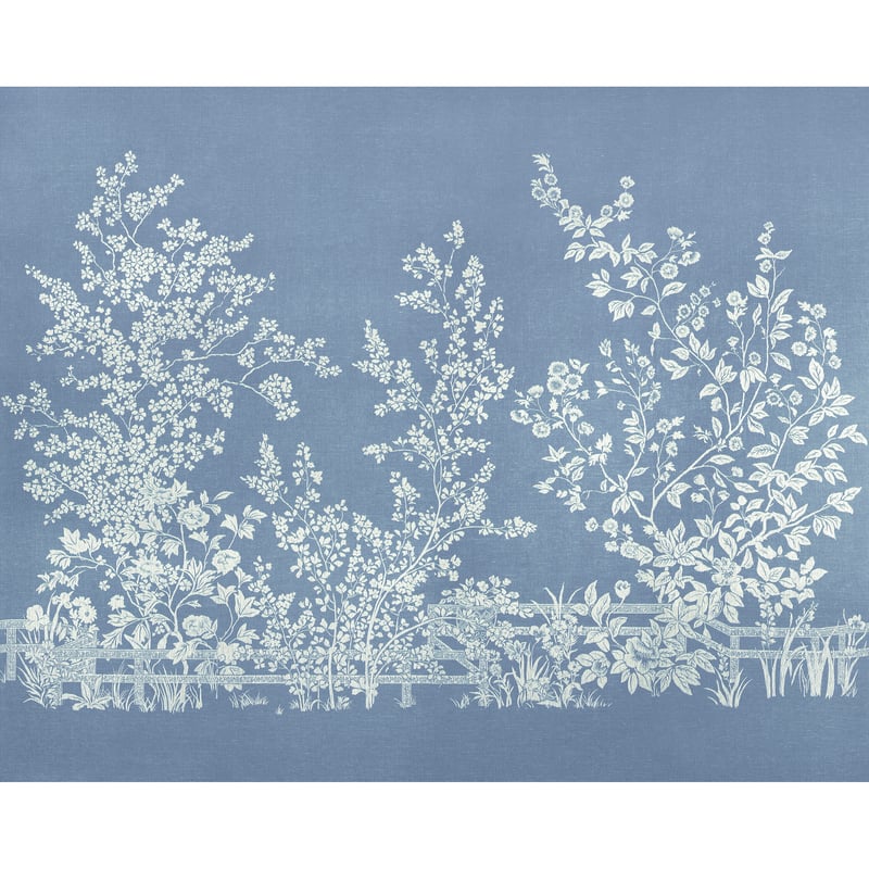 TM10856 Thibaut Navy Wallpaper