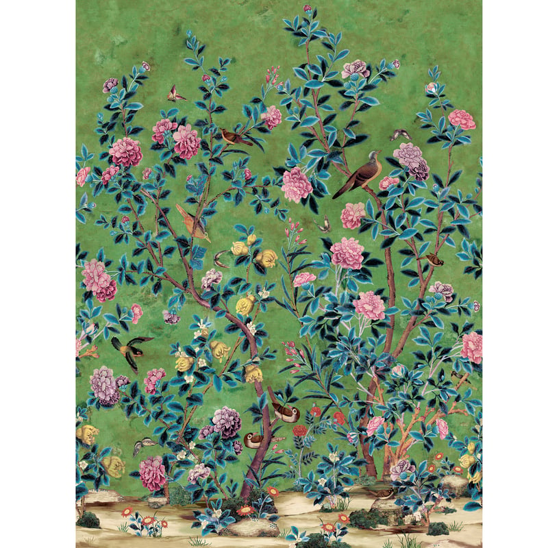 TM13669 Thibaut Green Wallpaper
