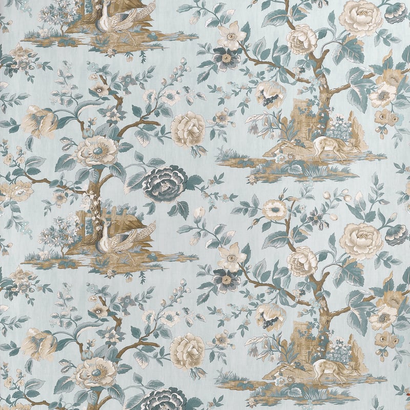 TWW10538 Thibaut Spa Blue Wallpaper