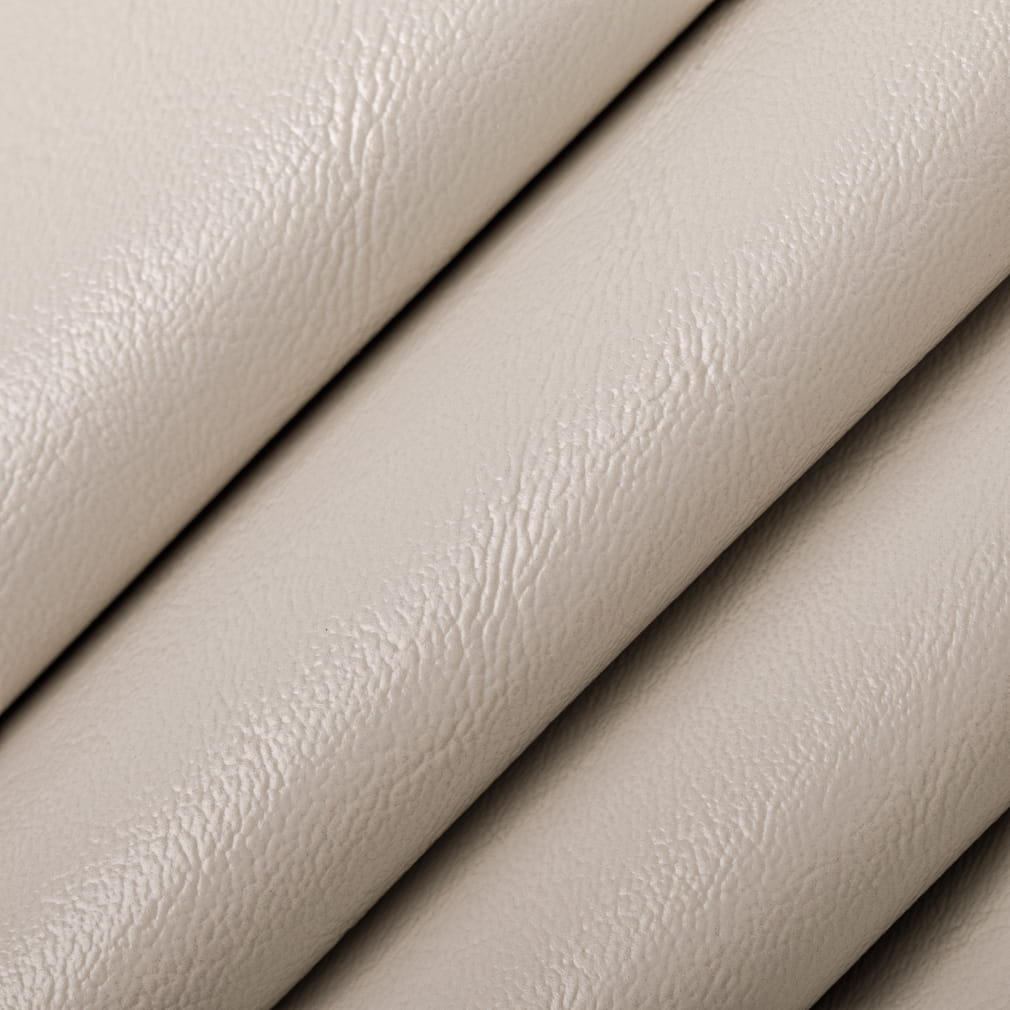 V1008 Leather Grain,Plain & Solid Sugar White & Ivory Charlotte Fabrics Vinyl