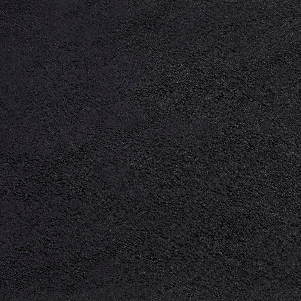 V105 Leather Grain,Plain & Solid Wallaby Black Black Charlotte Fabrics Vinyl