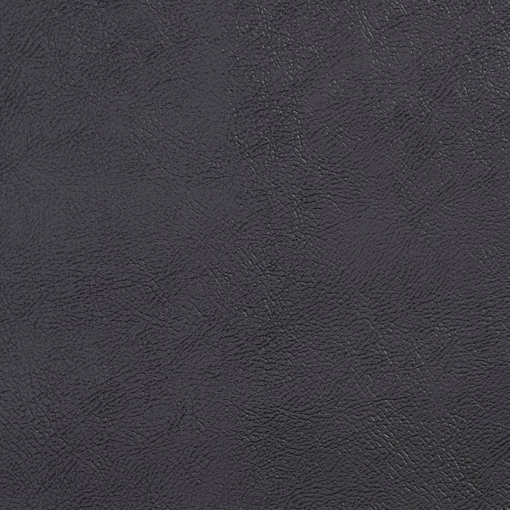 V122 Leather Grain,Plain & Solid Midnight Black Charlotte Fabrics Vinyl