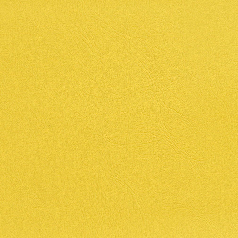 V142 Leather Grain,Plain & Solid Canary Gold & Yellow Charlotte Fabrics Vinyl