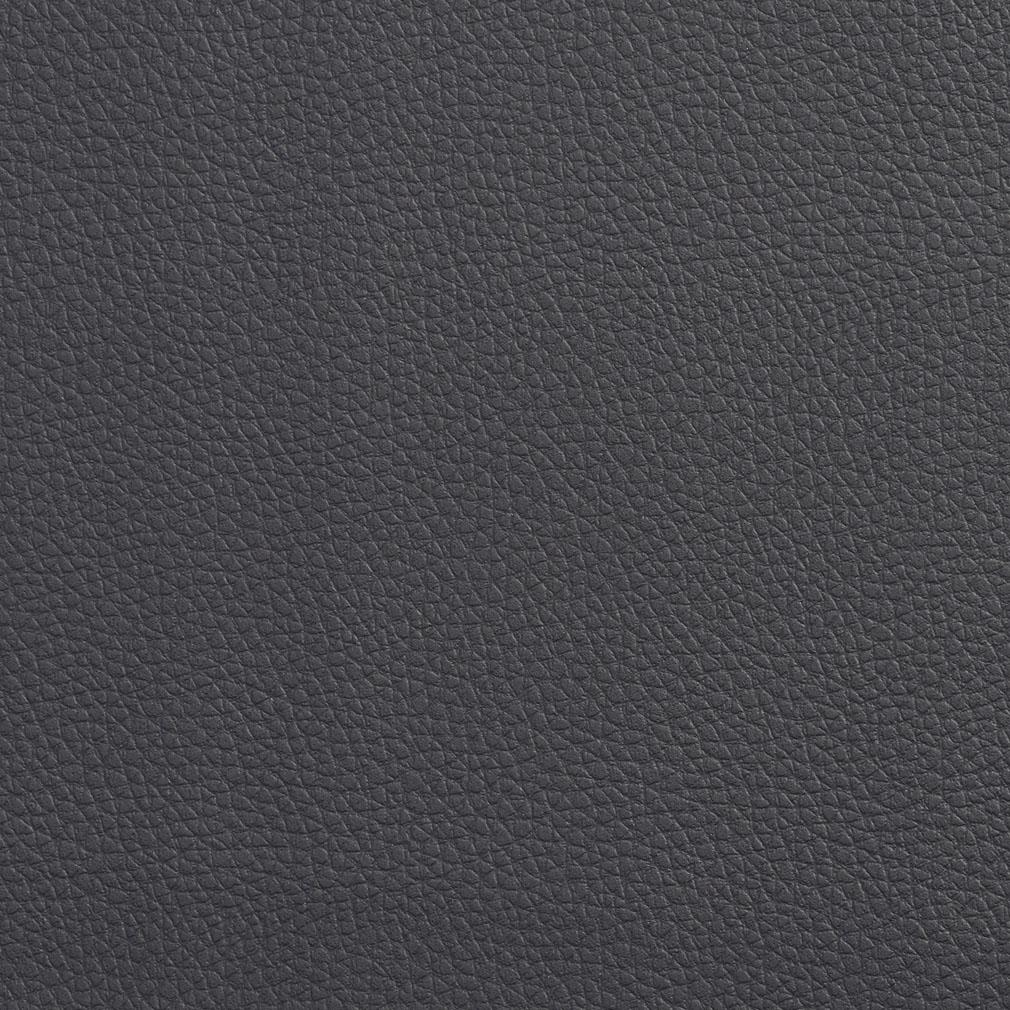 V158 Leather Grain,Plain & Solid Charcoal Grey & Silver Charlotte Fabrics Vinyl