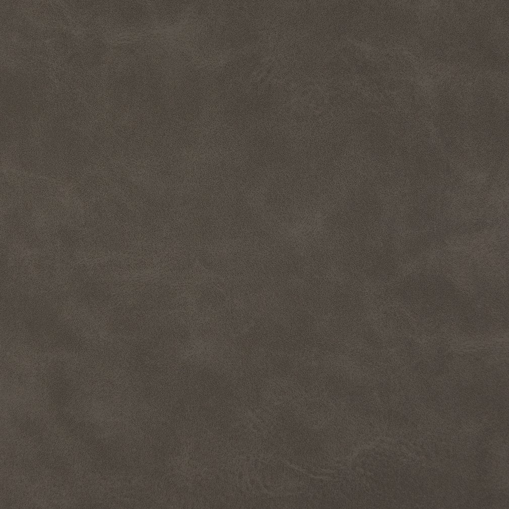 V224 Leather Grain,Plain & Solid Char Brown Grey & Silver Charlotte Fabrics Vinyl