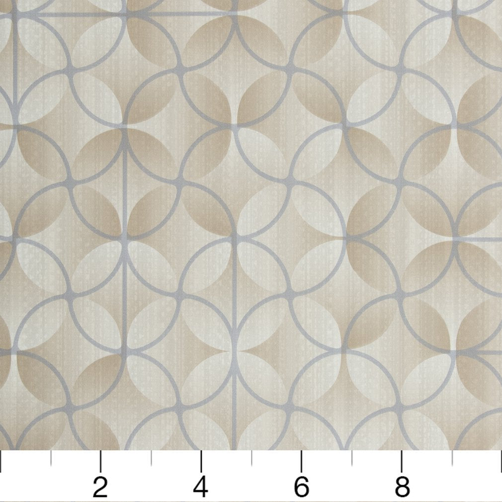 V278 Abstract & Geometric Iceberg Beige & Taupe,Grey & Silver Charlotte Fabrics Vinyl