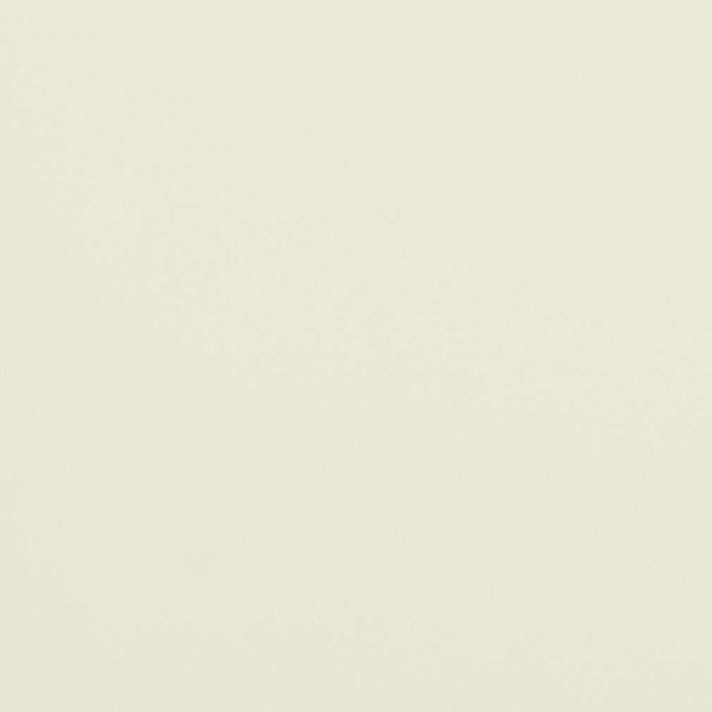 V292 Leather Grain,Plain & Solid Ivory White & Ivory Charlotte Fabrics Vinyl