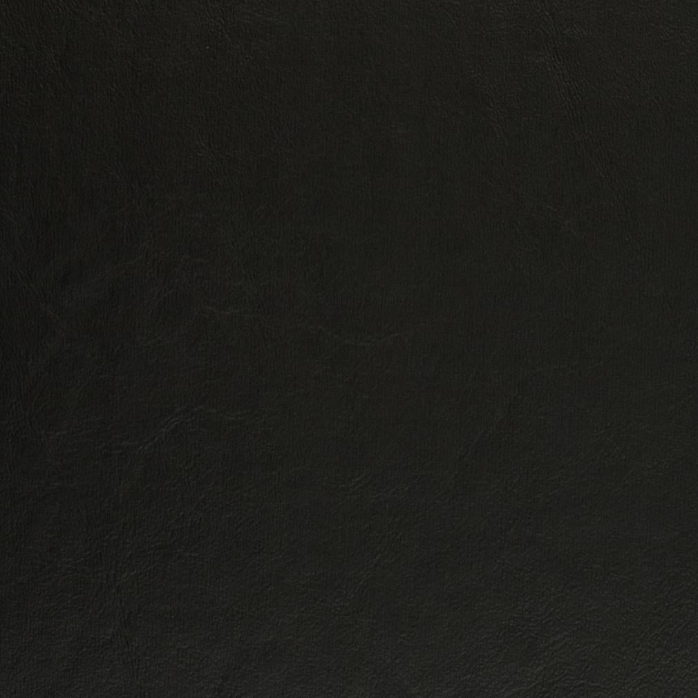 V437 Leather Grain,Plain & Solid Black Black Charlotte Fabrics Vinyl