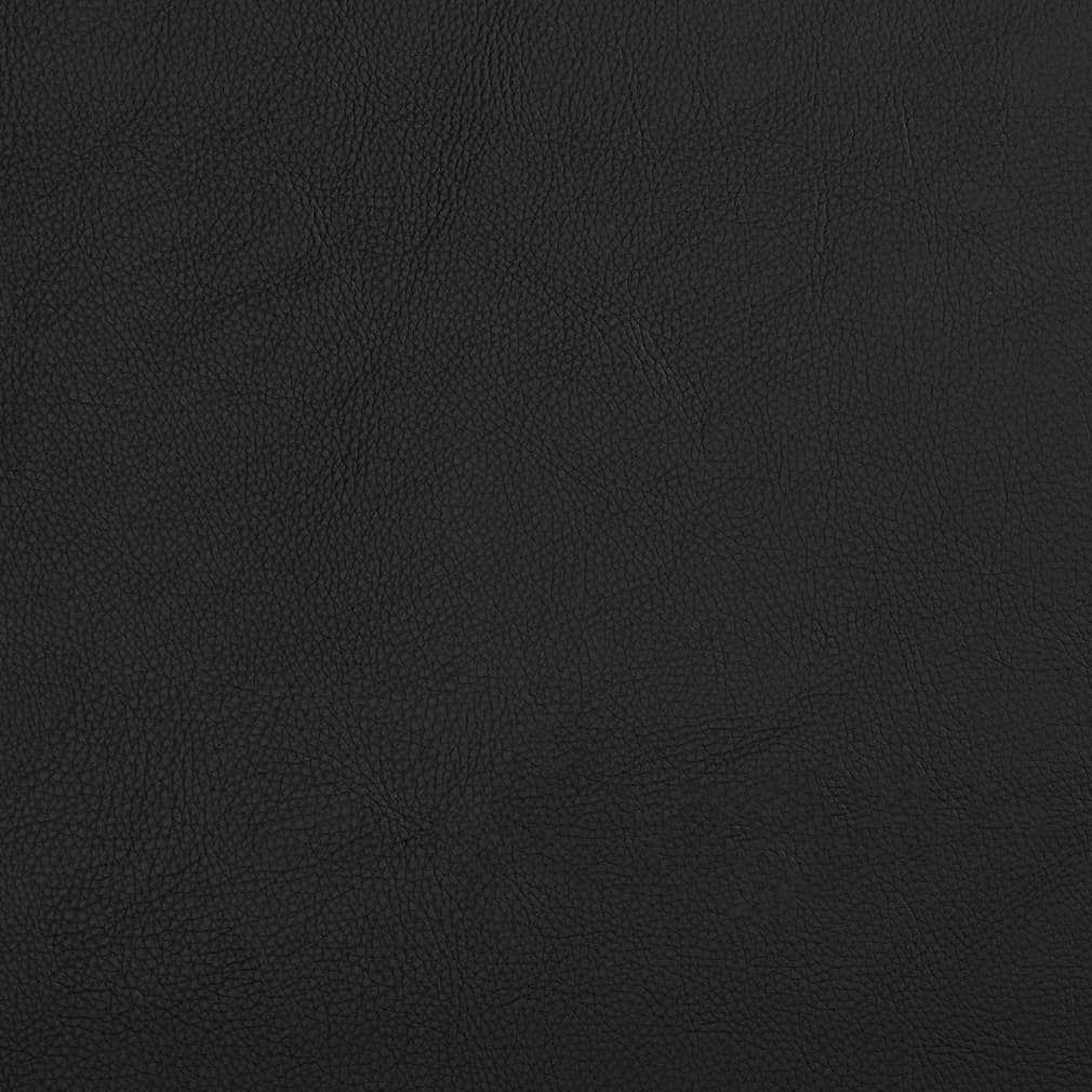V658 Leather Grain,Plain & Solid Black Black Charlotte Fabrics Vinyl
