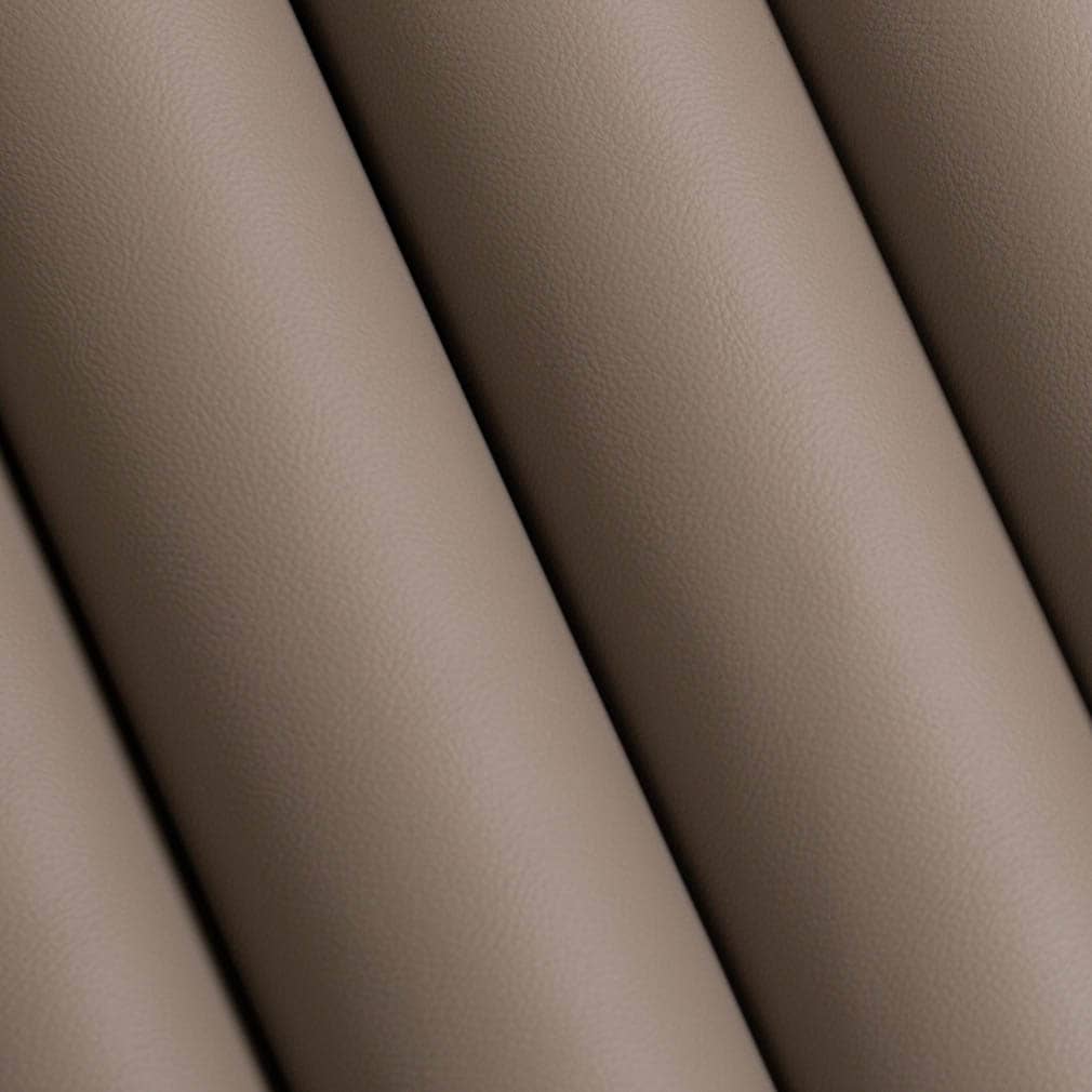 V832 Leather Grain,Plain & Solid Taupe Grey & Silver Charlotte Fabrics Vinyl