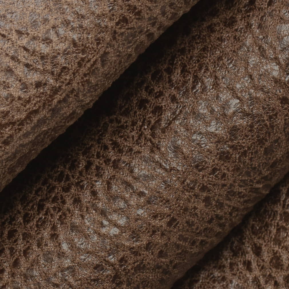 V870 Distressed,Leather Grain Bark Brown Charlotte Fabrics Vinyl