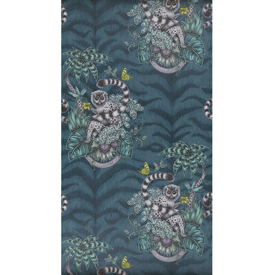 W0103/03-CAC LEMUR NAVY CLARKE AND CLARKE Wallpaper