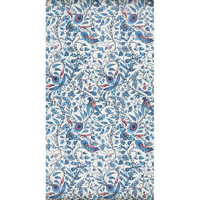 W0104/01-CAC ROUSSEAU BLUE CLARKE AND CLARKE Wallpaper