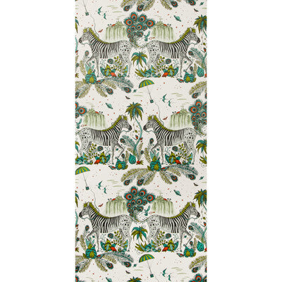 W0117/02-CAC LOST WORLD GREEN CLARKE AND CLARKE Wallpaper