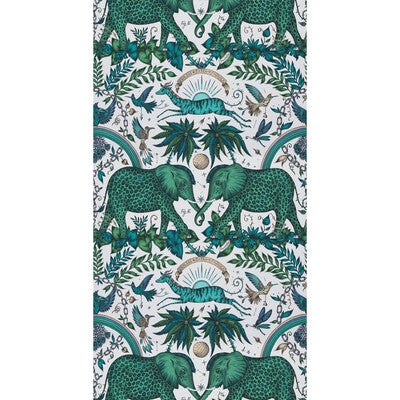 W0121/03-CAC ZAMBEZI GREEN CLARKE AND CLARKE Wallpaper