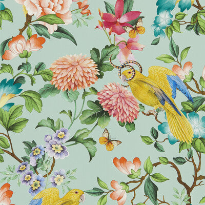 W0130/03-CAC GOLDEN PARROT WP MINERAL CLARKE AND CLARKE Wallpaper