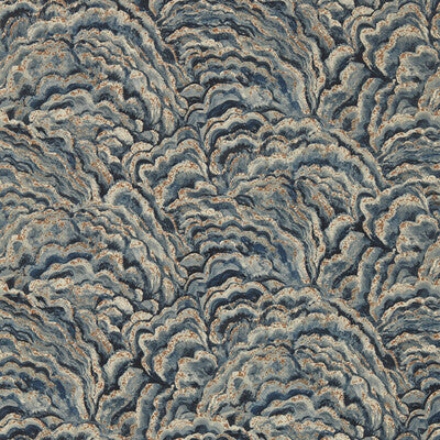 W0142/04-CAC LUMINO MIDNIGHT/COPPER WP CLARKE AND CLARKE Wallpaper