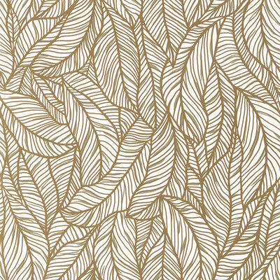 W0144/01-CAC SELVA BRONZE/IVORY WP CLARKE AND CLARKE Wallpaper