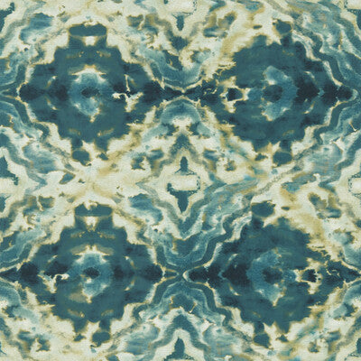 W0147/04-CAC AQUEOUS TEAL WP CLARKE AND CLARKE Wallpaper