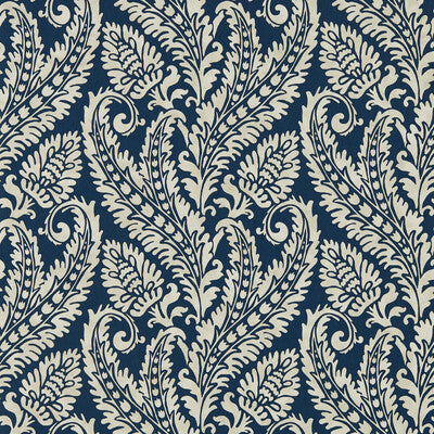 W0161/01-CAC REGALE DENIM WP CLARKE AND CLARKE Wallpaper