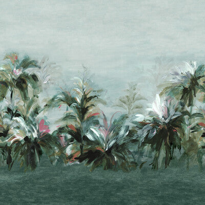 W0176/02-CAC ALBERI TEAL/FUCH BANNER CLARKE AND CLARKE Wallpaper