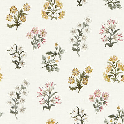 W0194/01-CAC LEIDEN BLUSH OCHRE WP CLARKE AND CLARKE Wallpaper
