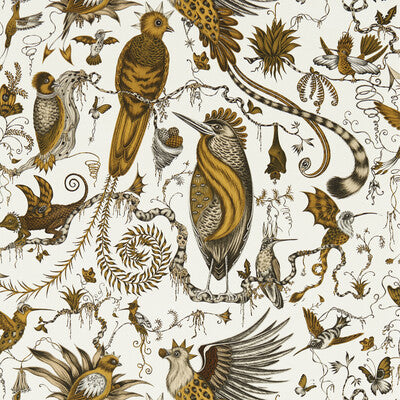 W0217/02-CAC QUETZAL GOLD WP CLARKE AND CLARKE Wallpaper