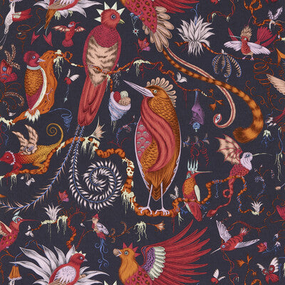 W0217/04-CAC QUETZAL VIOLET WP CLARKE AND CLARKE Wallpaper