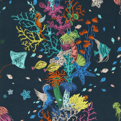 W0218/04-CAC SEAFOREST NAVY WP CLARKE AND CLARKE Wallpaper