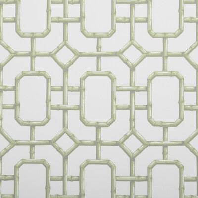 W3404-23 BAMBU FRET CELERY KRAVET COUTURE Wallpaper
