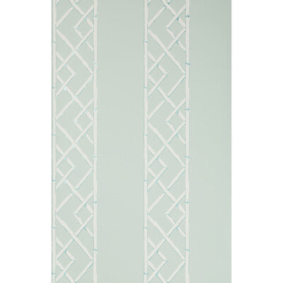 W3502-135 LATTICEWORK AQUA KRAVET DESIGN Wallpaper