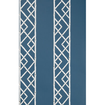 W3502-50 LATTICEWORK INDIGO KRAVET DESIGN Wallpaper