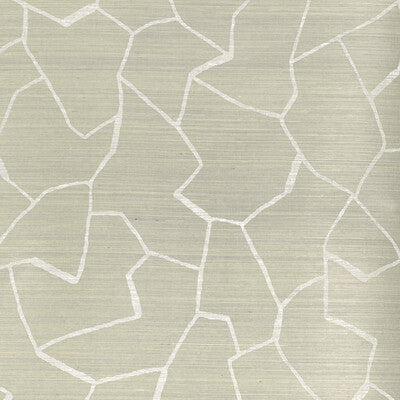 W3573-11 KRAVET COUTURE W-BARK CLOTH-CLOUD KRAVET COUTURE Wallpaper