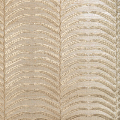 W3834-6106 PLANTAE EMB SISAL SAND KRAVET COUTURE Wallpaper