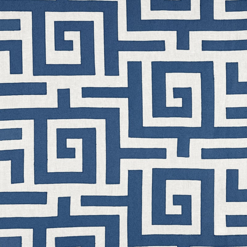 W713225 Thibaut Navy Fabric
