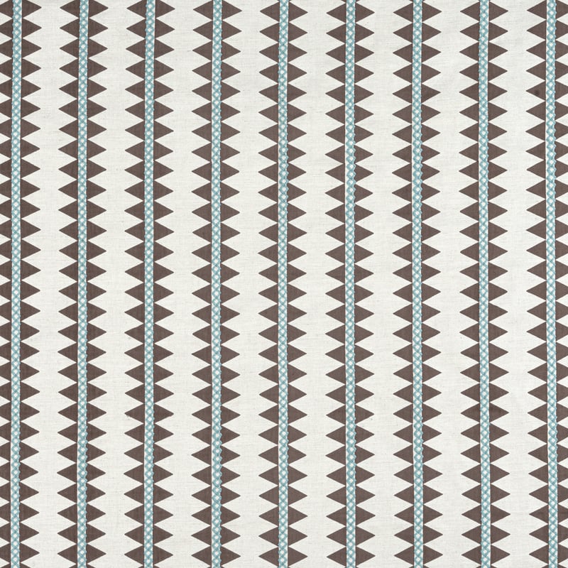 W713246 Thibaut Brown Fabric