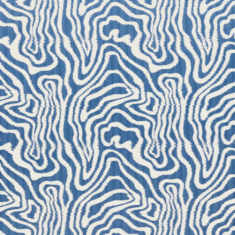 W713606 Thibaut Blue Fabric