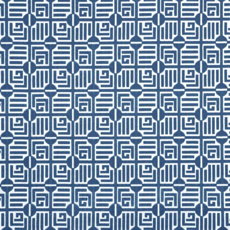 W713641 Thibaut Navy Fabric
