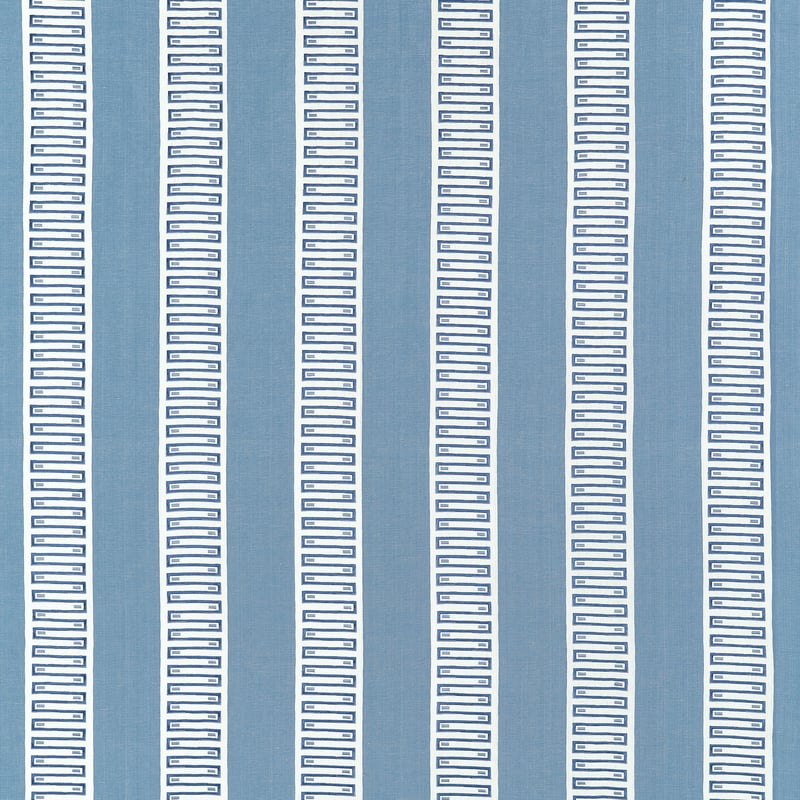 W714631 Thibaut Blue Fabric