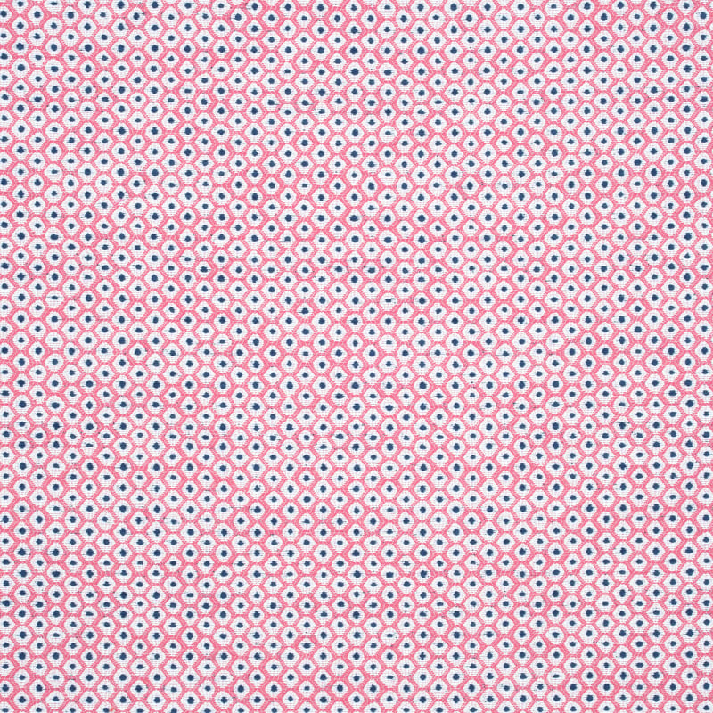 W73462 Thibaut Peony and Marine Fabric